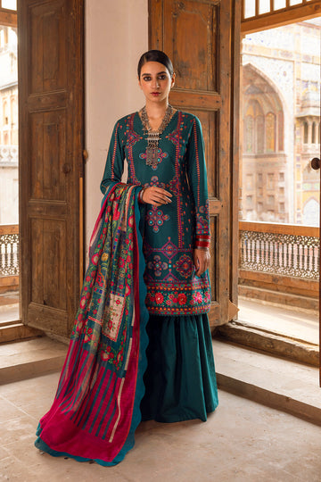 Ethnic Flora Celeste (E0020/203/711) Chaap Summer Collection Vol II 2022 Online Shopping